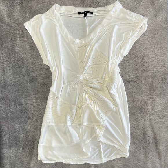 Chaus Asymmetrical Casual Fairy Top - Picture 1 of 5